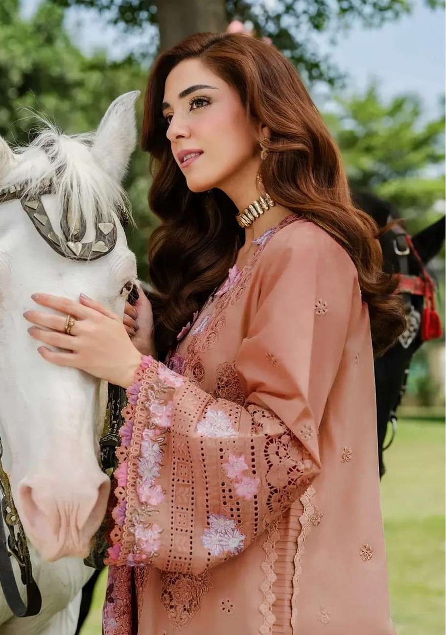 ELAF -2  Luxury Lawn Des No 1296 by DEEPSY SUITS